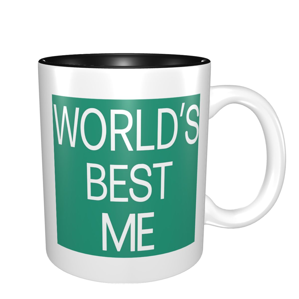 Coffee Tea With Me - Tazza 'World's Best Me' Divertente in