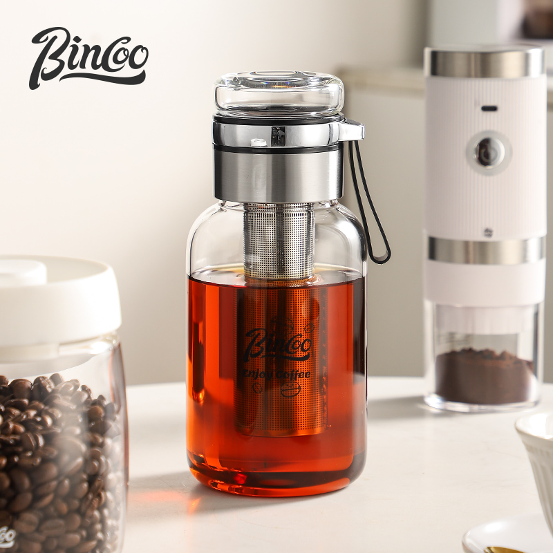 Coffee Tea Mugs - Bincoo Tazza da caffè trasparente Filtro