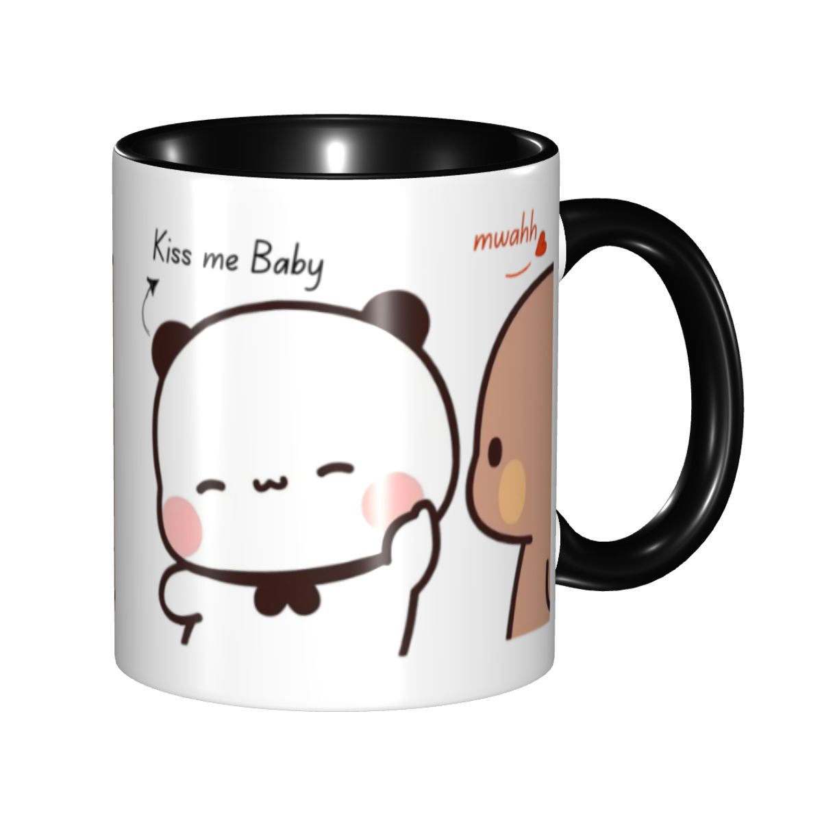 Coffee Tea With Me - Personalizzato Kiss Me Baby Mwah Bubu