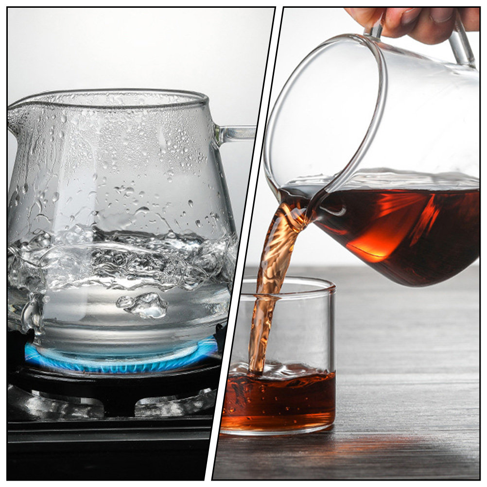 Coffee Tea Jug - Teiera in Vetro Trasparente da 650ml