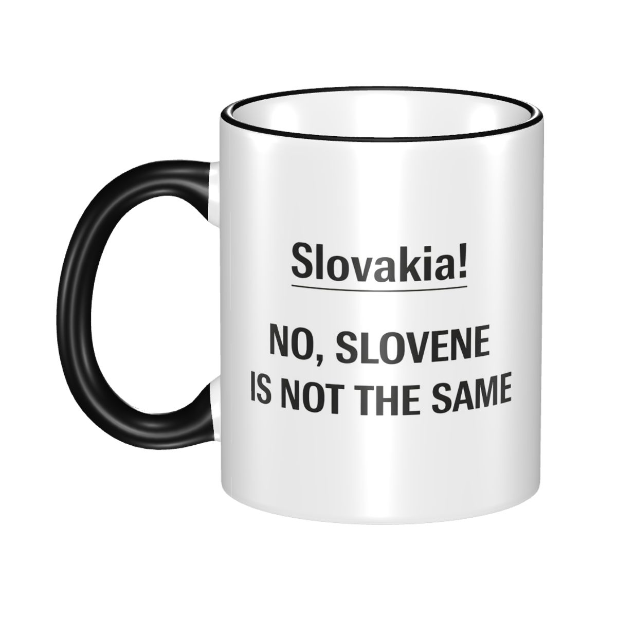 Coffee Vs Tea - Tazza Divertente con Scherzo Geografico: Slovacchia