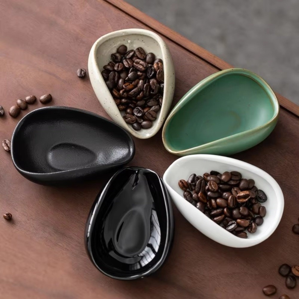 Coffee Tea And Bean - Coppa Dosatrice in Ceramica per Caffè,