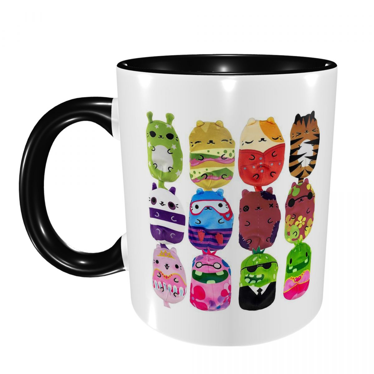 Coffee Vs Tea - Set di 12 Tazze Ceramiche Divertenti