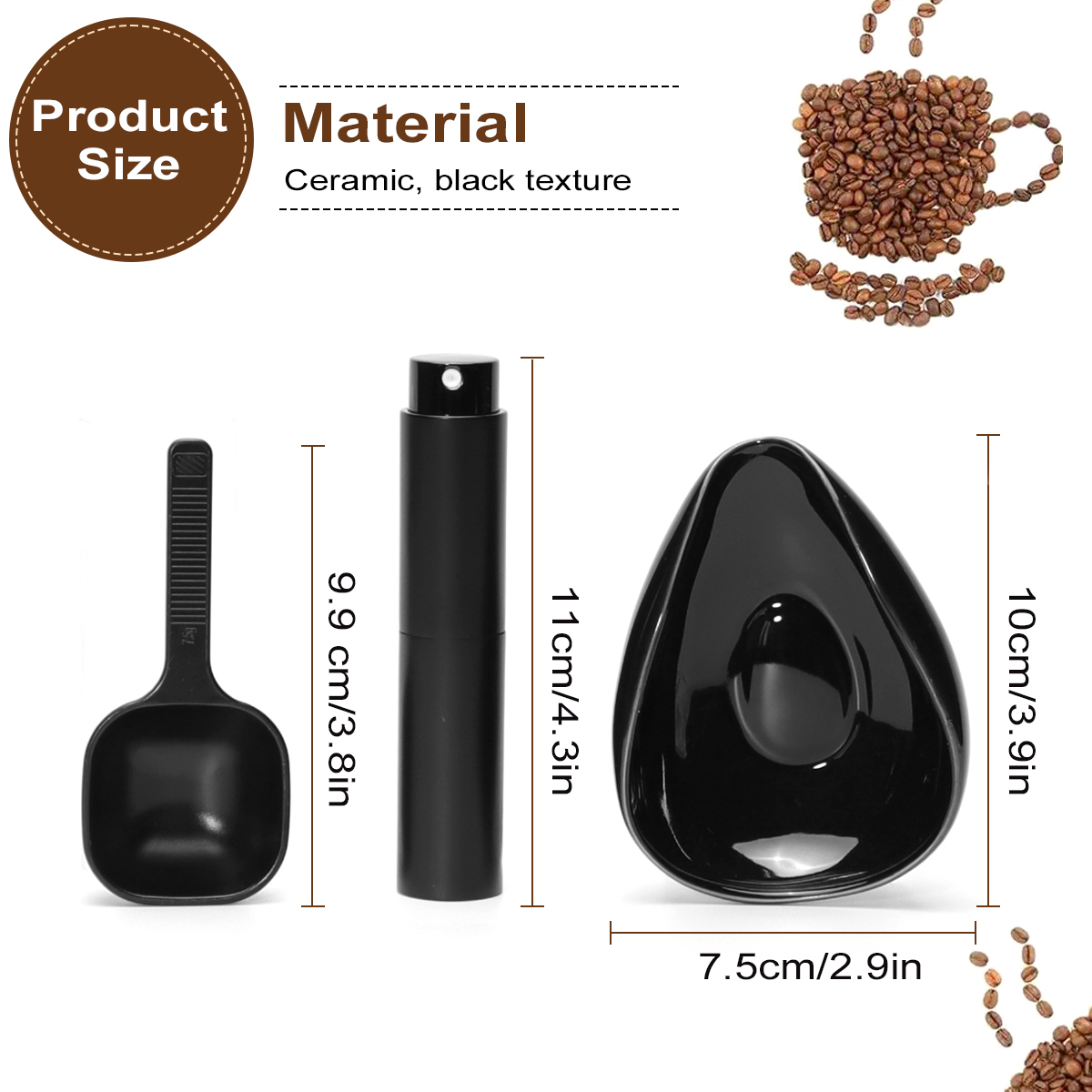 Set di tazze e cucchiai dosato - Coffee Tea And Bean recensione e prezzo