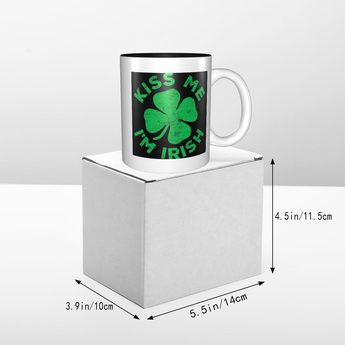 Tazza 'Kiss Me I'm Irish' in C - Coffee Tea With Me recensione e prezzo