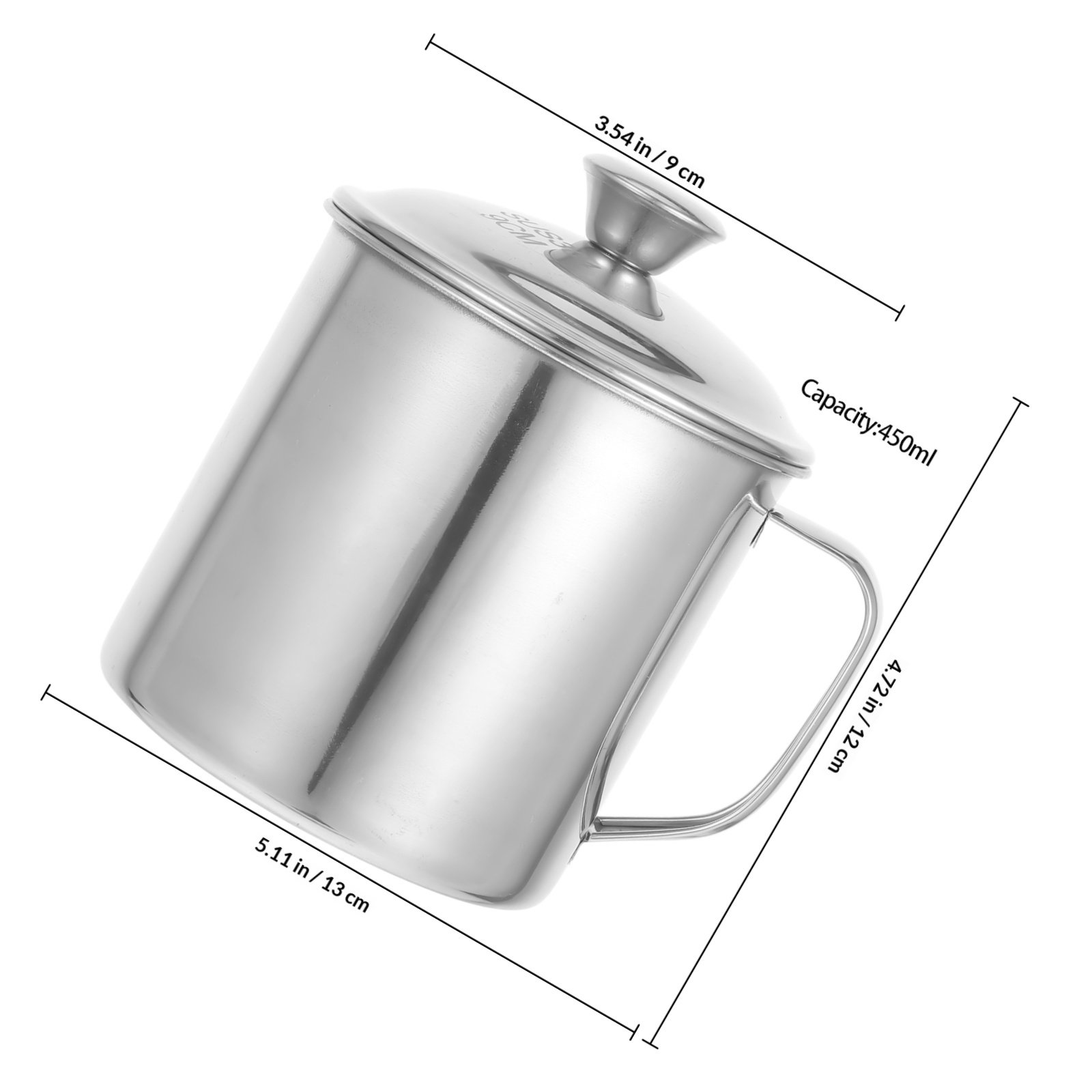 Tazza in Acciaio Inox a Doppio - Coffee Tea Mugs recensione e prezzo