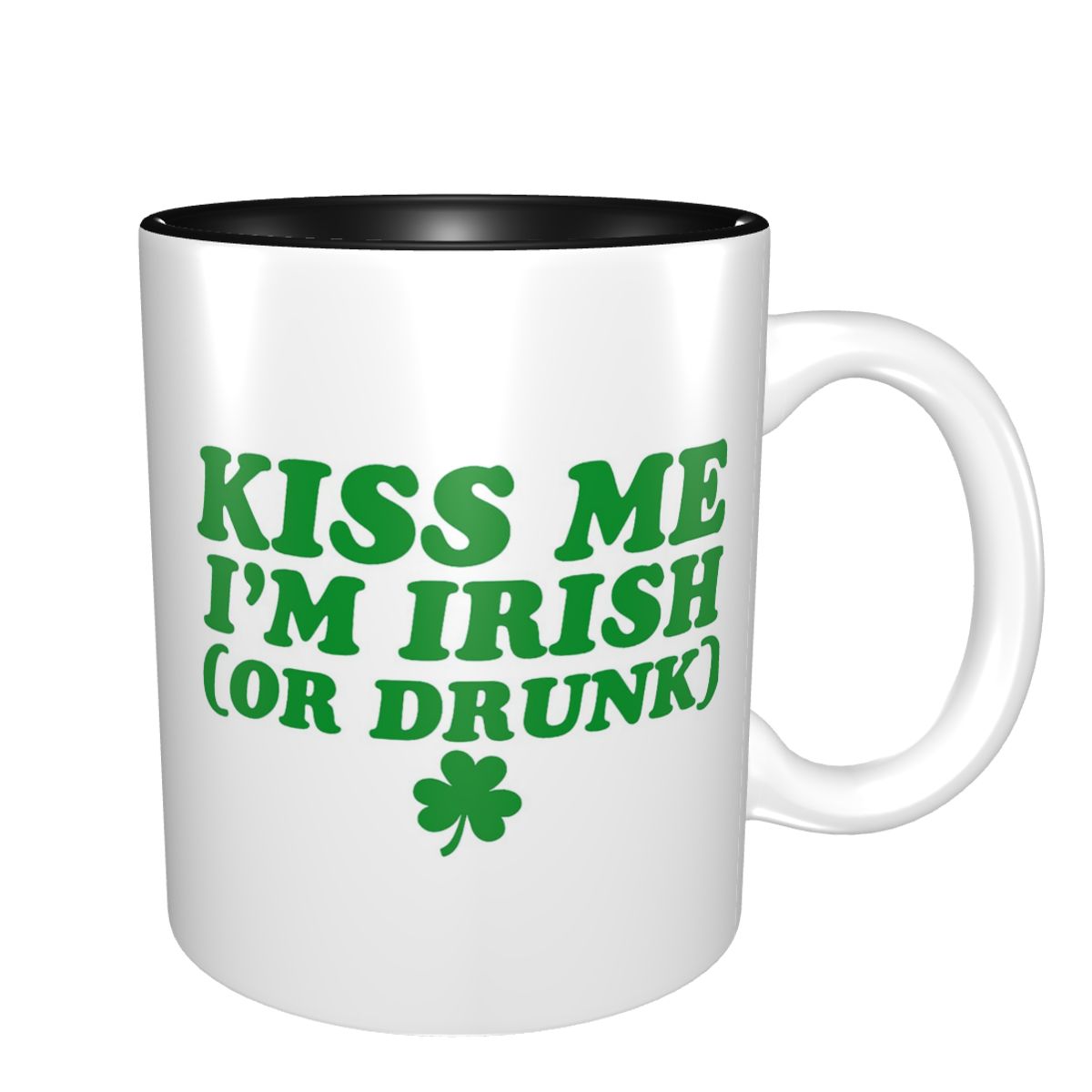 Tazza 'Kiss Me I'm Irish' in C - Coffee Tea With Me recensione e prezzo