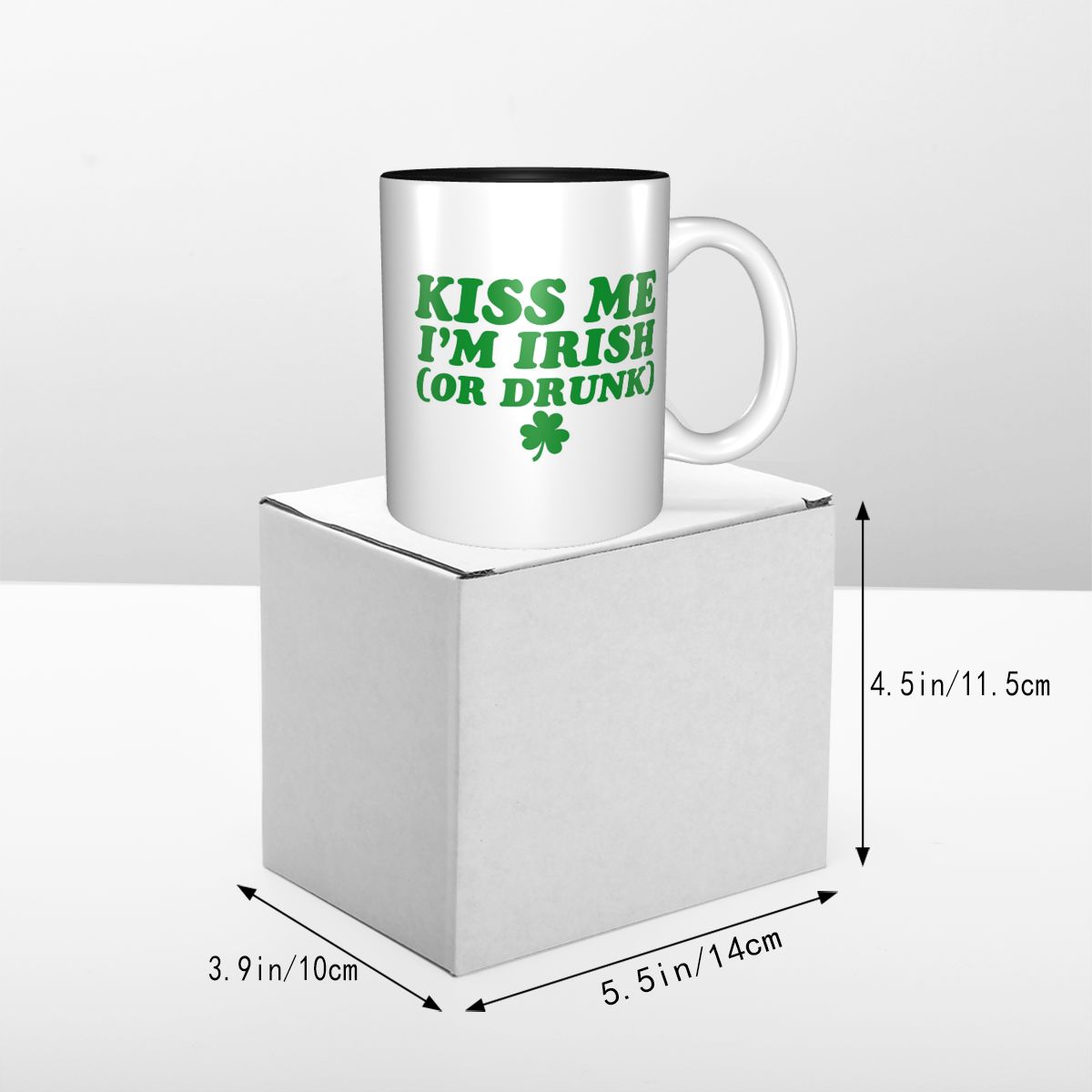 Tazza 'Kiss Me I'm Irish' in C - Coffee Tea With Me recensione e prezzo