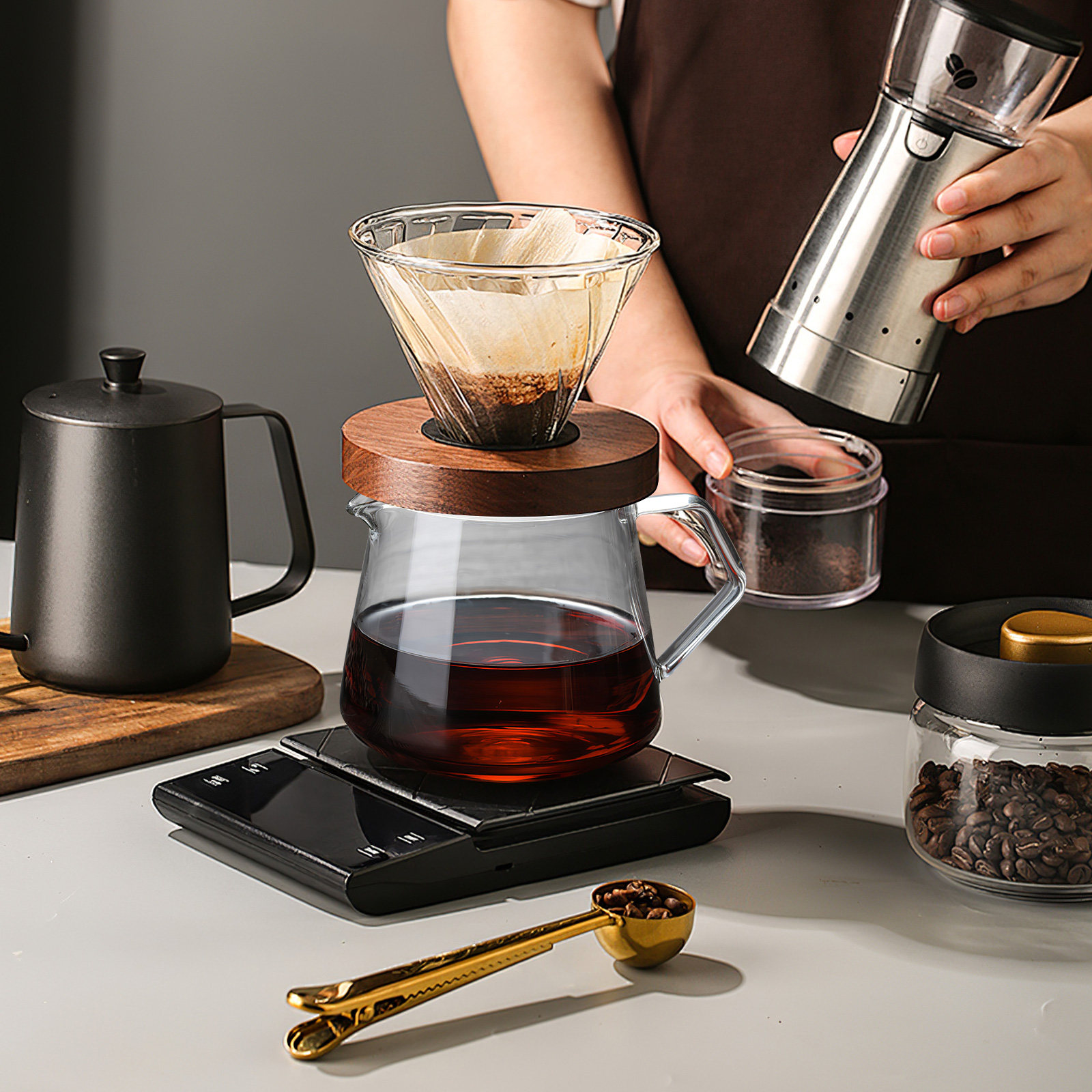 Teiera in Vetro Trasparente da - Coffee Tea Jug recensione e prezzo