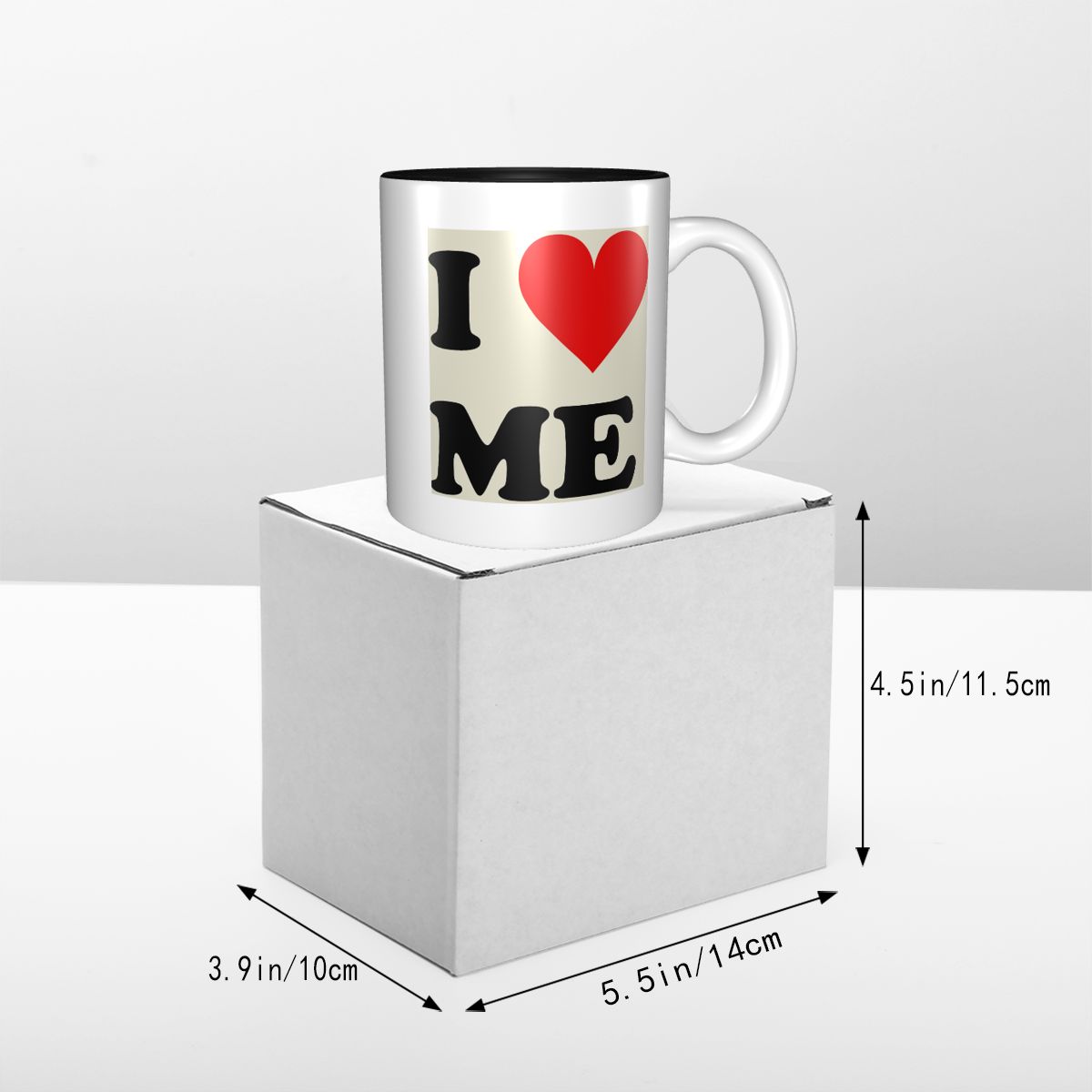 Tazza 'I Love Me' a Forma di C - Coffee Tea With Me recensione e prezzo