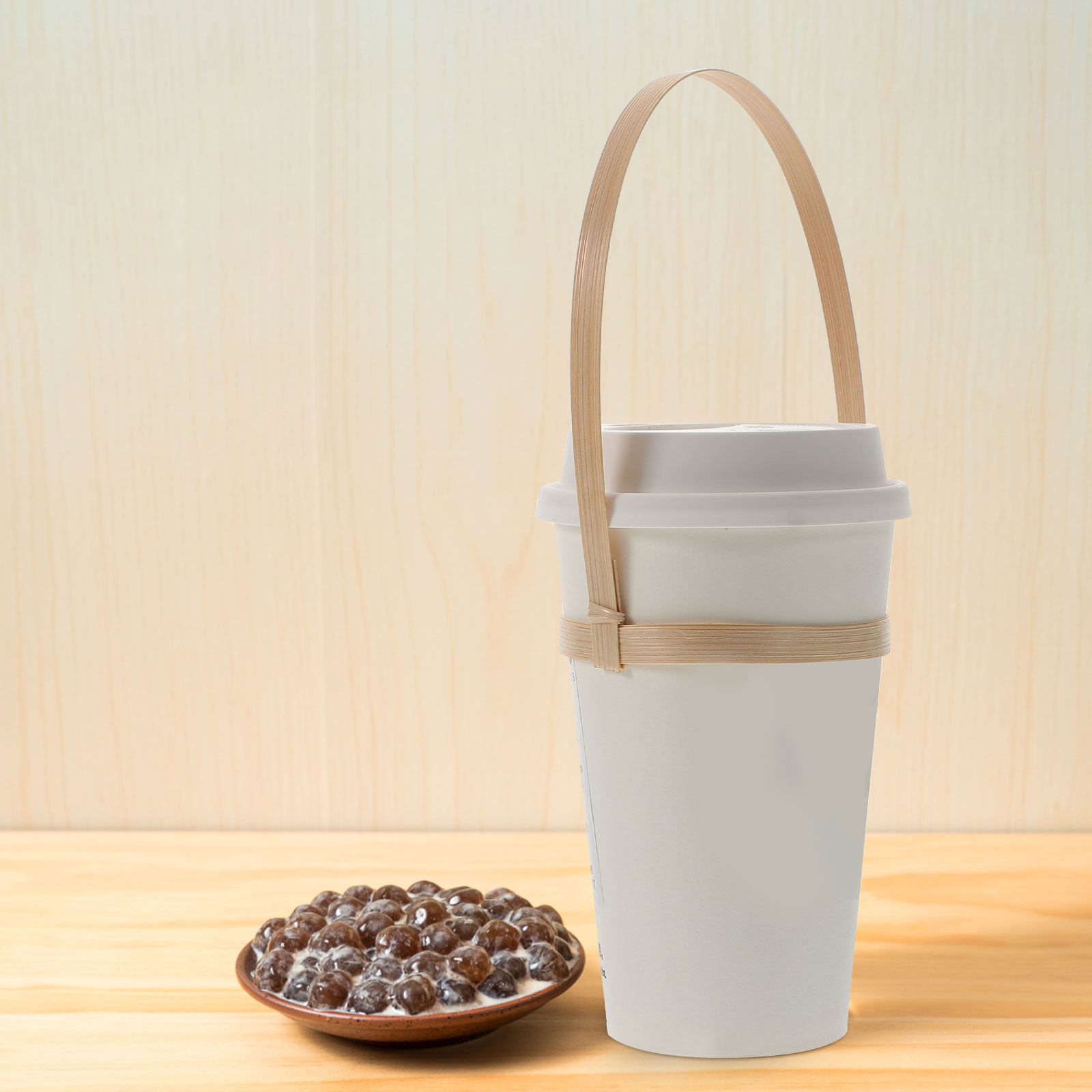 Set di 10 Portabicchieri in Ba - Coffee Tea Holder recensione e prezzo
