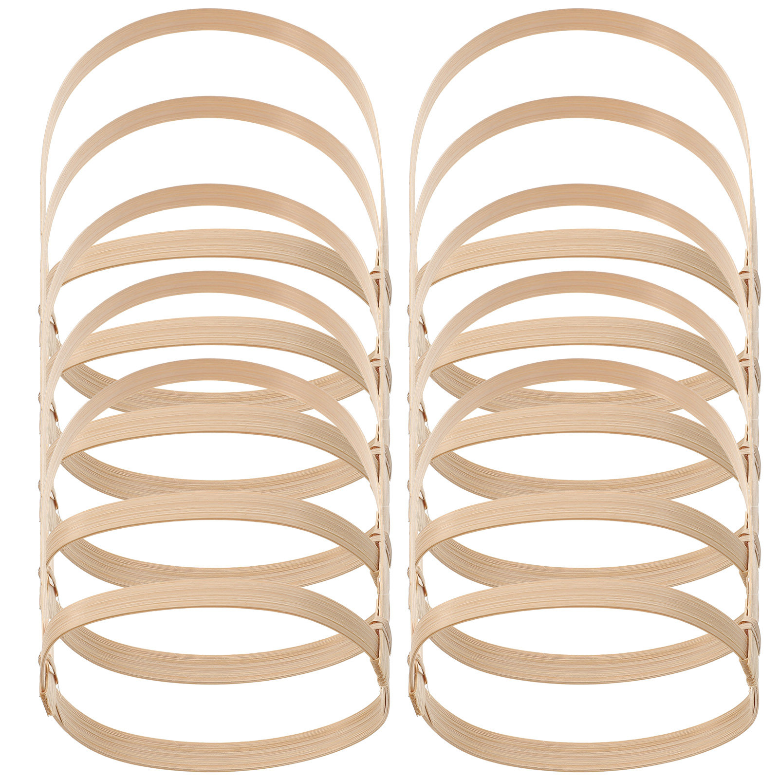 Set di 10 Portabicchieri in Ba - Coffee Tea Holder recensione e prezzo