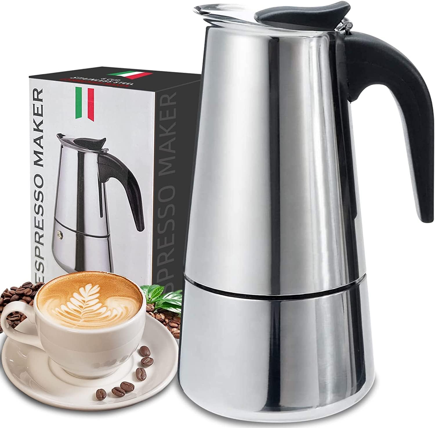 4/6/9 tazze Moka Pot Caffe Mac - Coffee Tea Mugs recensione e prezzo