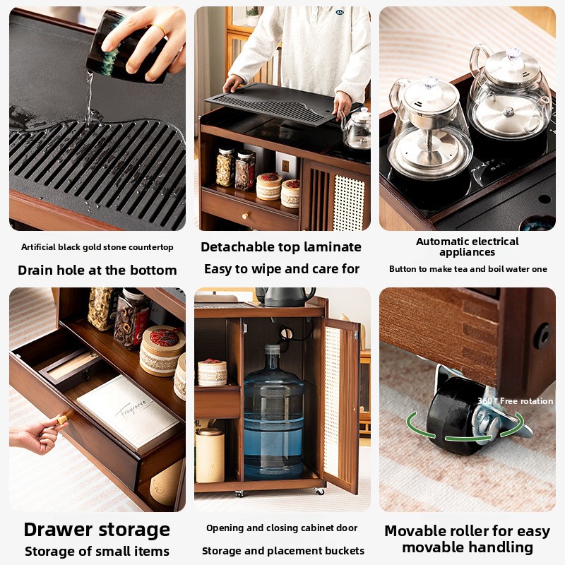 Carrello da tè mobile con mobi - Coffee Tea Brew recensione e prezzo