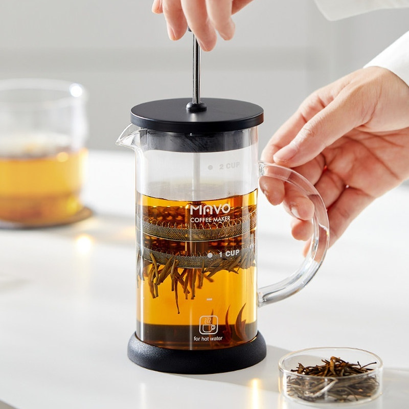 Caffettiera French Press MAVO  - Coffee Tea Brew recensione e prezzo