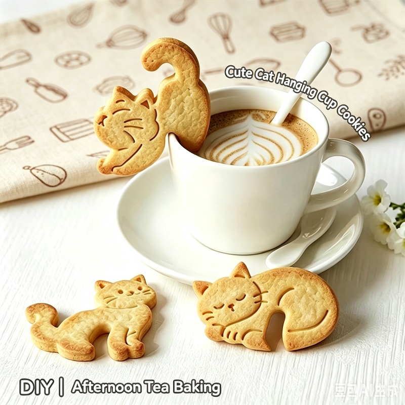 Tagliabiscotti a Forma di Gatt - Coffee Tea Mugs recensione e prezzo