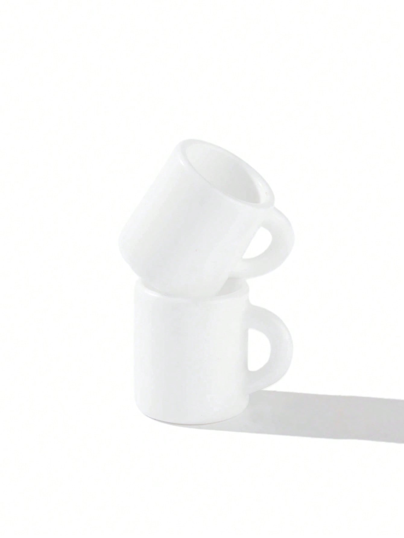 10 tazze bianche in miniatura  - Coffee Tea Mugs recensione e prezzo
