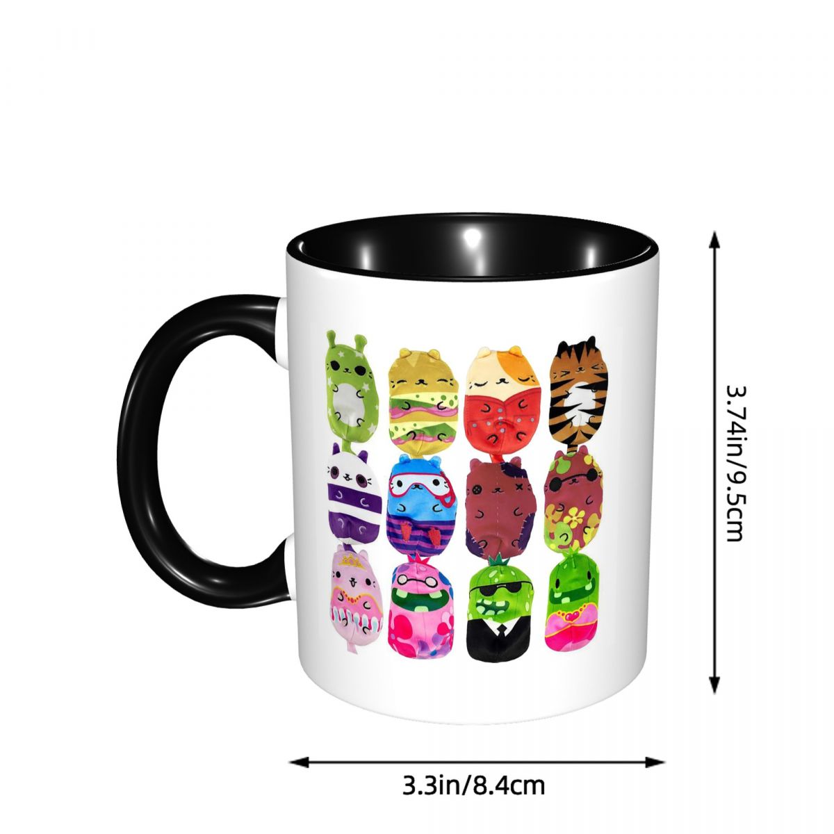 Set di 12 Tazze Ceramiche Dive - Coffee Vs Tea recensione e prezzo